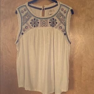 Knox Rose White Embroidered Blouse